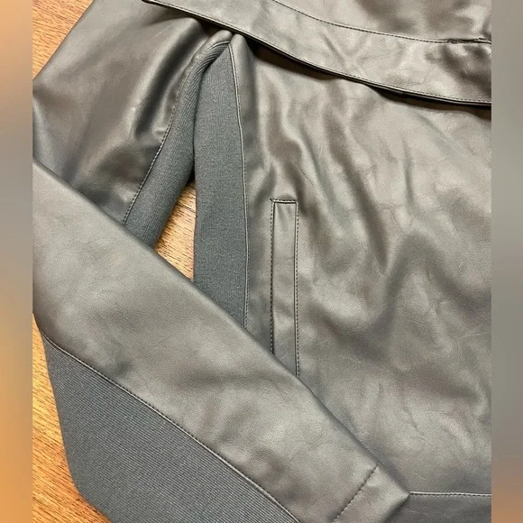 Vegan Leather Moto Jacket by JACK - Picture 12 of 12